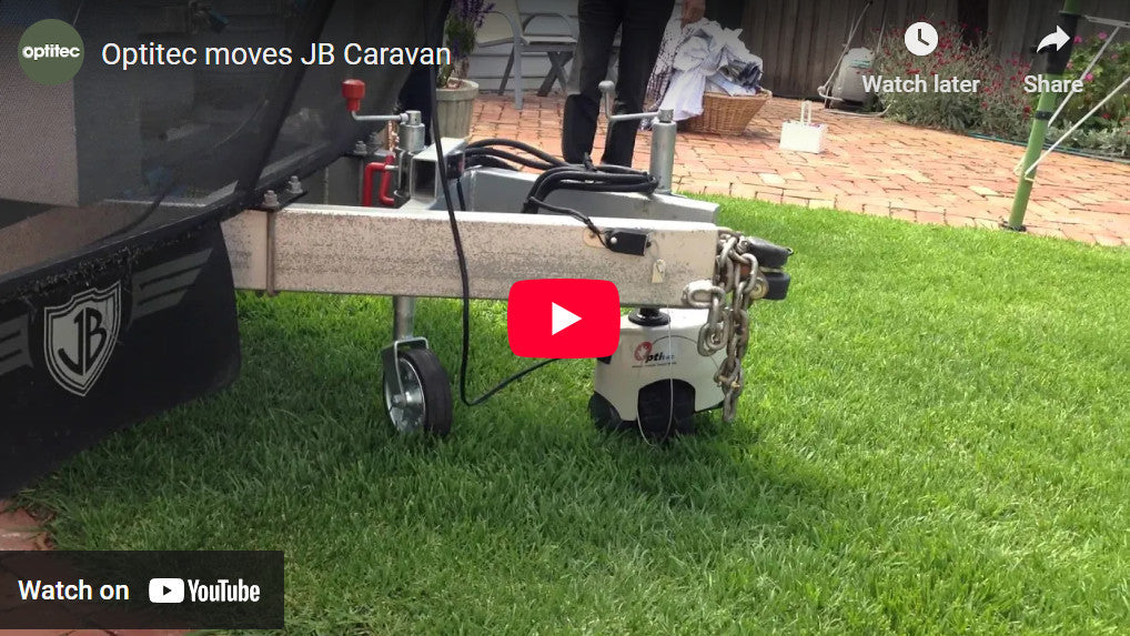 Optimover shifts JB Caravan